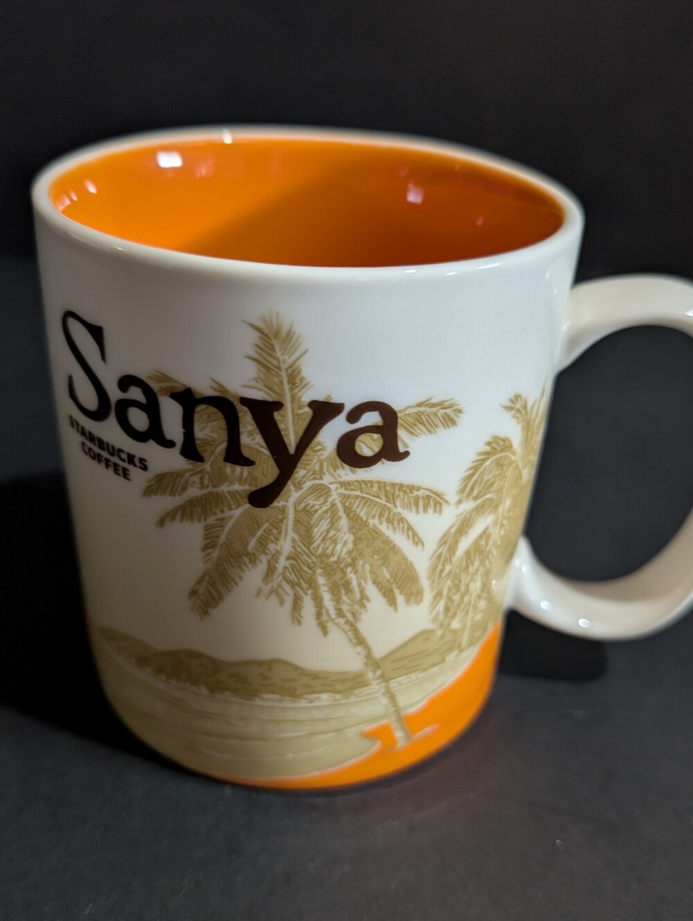 Starbucks Sanya Coffee Mug Global Icon City Collector Series 16 Oz